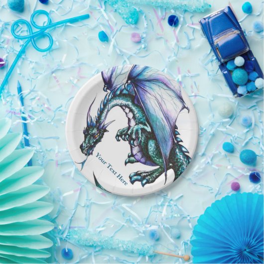 Dragon Custom Design Paper Teller 7" (Party)