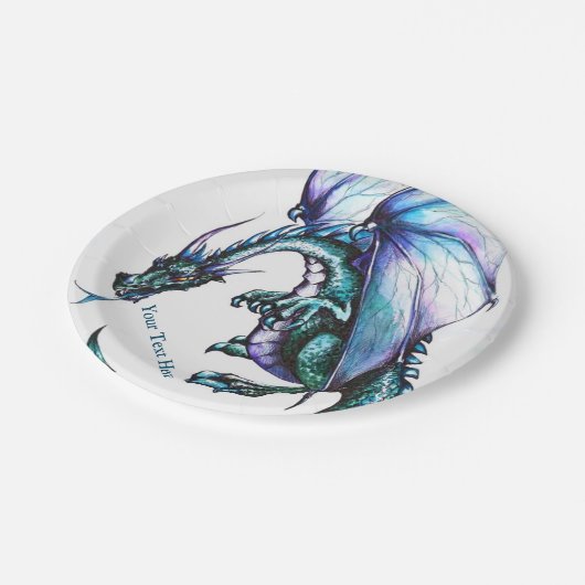 Dragon Custom Design Paper Teller 7" (Schrägansicht)