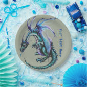 Dragon Custom Paper Tellers 9" Pappteller (Party)