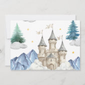 Dragon Cute Boy Birthday Watercolor Dankeskarte (Rückseite)