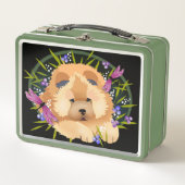 DRAGON DANCE Chow-Box Metall Brotdose (Vorderseite)