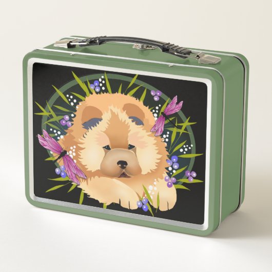 DRAGON DANCE Chow-Box Metall Brotdose (Rückseite)