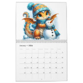 Dragon Days Illustriert Style Kids Kalender (Jan 2026)