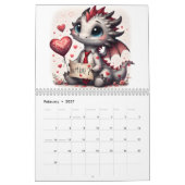 Dragon Days Illustriert Style Kids Kalender (Feb 2027)