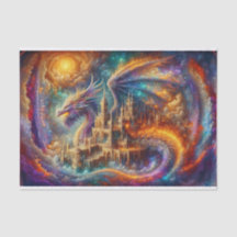 Dragon Decoupage | mystisch