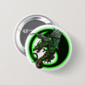 Dragon Design Button (Vorne & Hinten)