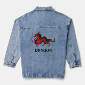 Dragon Design Denim Jacket Jeansjacke (Rückseite)
