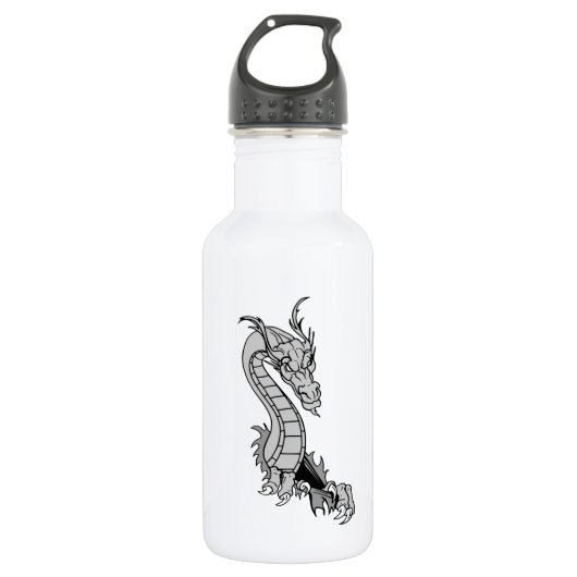Dragon Design Edelstahlflasche (Vorderseite)