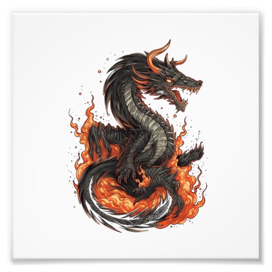 Dragon Design Fotodruck (Vorne)