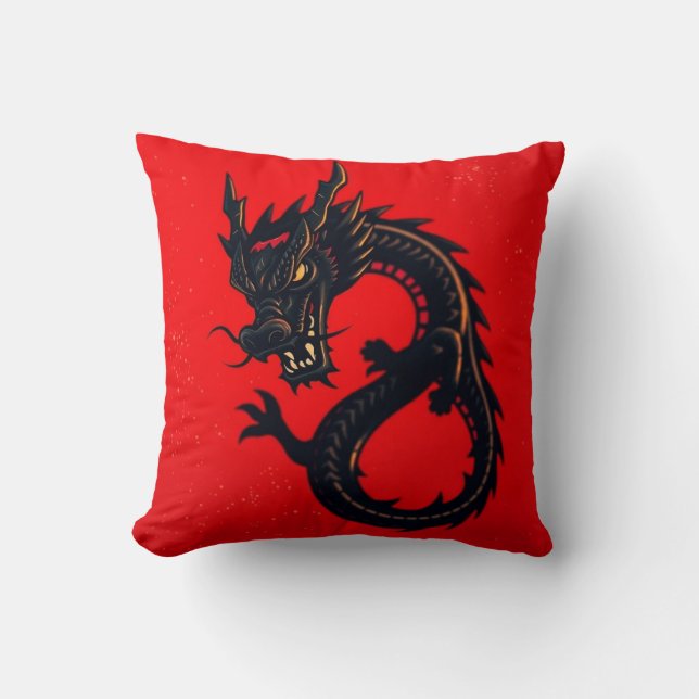 Dragon DESIGN PILLOW Kissen (Vorderseite)