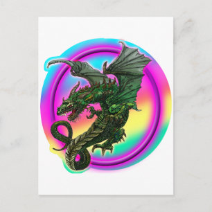 Dragon Design Postkarte