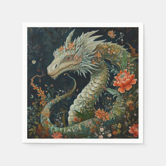 Dragon Design Serviette (Vorderseite)