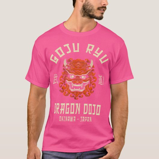 Dragon Dojo Goju Ryu Karate T-Shirt (Vorderseite)