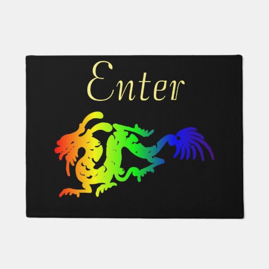 Dragon Door Mat Fußmatte (Vorderseite)