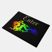 Dragon Door Mat Fußmatte (Schrägansicht)