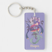 Dragon, draak schlüsselanhänger (Vorderseite)