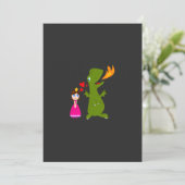 Dragon_Drag & Drop Einladungen für Hochzeiten (Stehend Vorderseite)