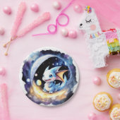 Dragon Dreams: Babydusche zusammenbringen Pappteller (Party)