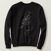- “Dragon Drift Tee – Klassischer Schnitt, wilde E (Design Rückseite)