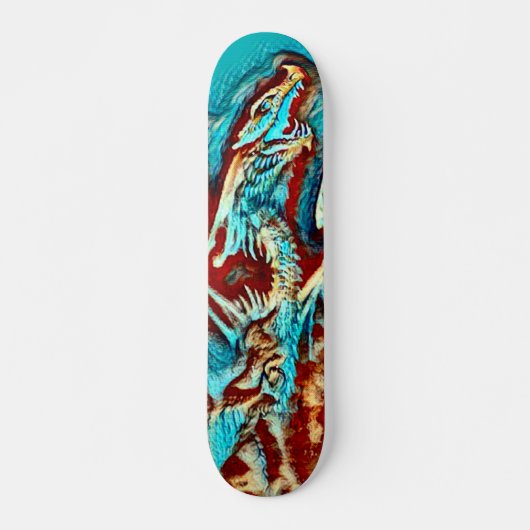 Dragon Drop Custom Pro Park Board Skateboard (Vorne)