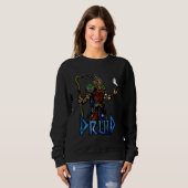 Dragon Druid D20 Roleplay Rpg Fantasy Tabletop Sweatshirt (Vorne ganz)