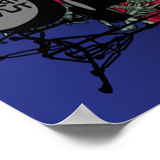 Dragon Drum1 Poster (Ecke)