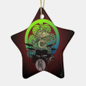 Dragon Drum 03 Keramik Ornament (Links)