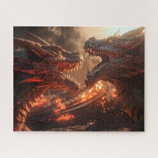 Dragon Dual Puzzle (Horizontal)