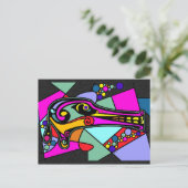 Dragon Duck Postkarte (Stehend Vorderseite)