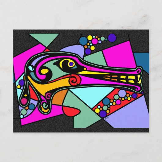 Dragon Duck Postkarte (Vorderseite)