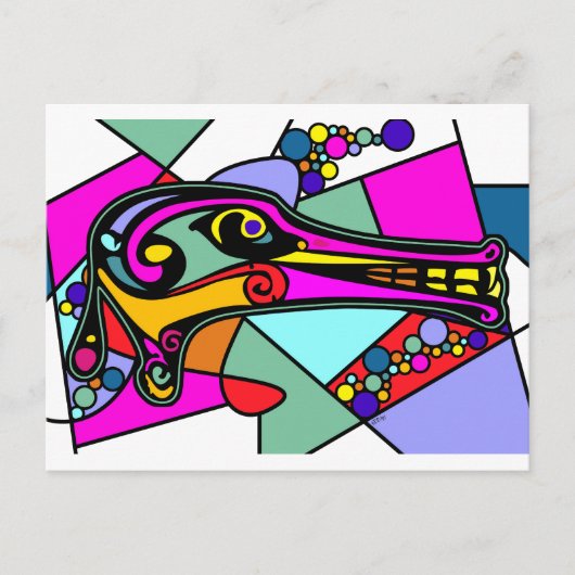 Dragon Duck Postkarte (Vorderseite)