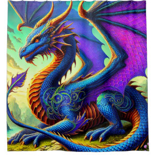 Dragon Duschvorhang