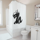 Dragon Duschvorhang (Beispiel)