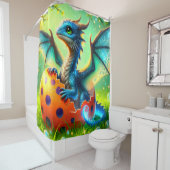 Dragon Duschvorhang (Beispiel)