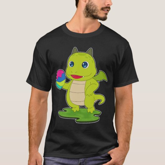Dragon Easter Easter egg T-Shirt (Vorderseite)