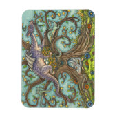 DRAGON-EIER, MEDIEVAL LAIR, FANTASY FOLART MAGNET (Vertikal)