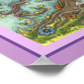 DRAGON-EIER, MEDIEVAL LAIR, FANTASY FOLART POSTER (Ecke)