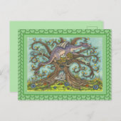 DRAGON-EIER, MEDIEVAL LAIR, FANTASY FOLART POSTKARTE (Vorne/Hinten)