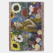 Dragon Elf Flower Garden Decke (Vorderseite Vertikal)