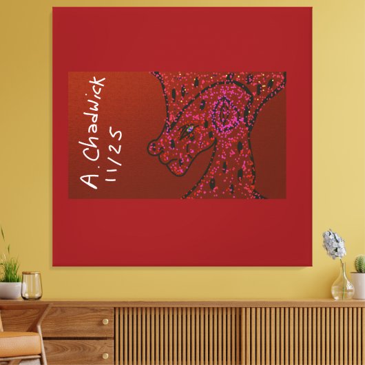 Dragon Emperor Leinwanddruck (Insitu (Wohnzimmer))