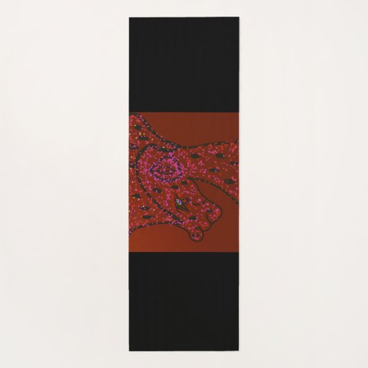 Dragon Emperor Yoga Mat Yogamatte (Rückseite)