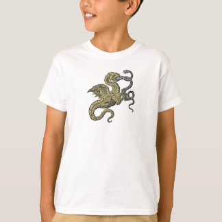 Dragon Eroberung über Schlange T-Shirt