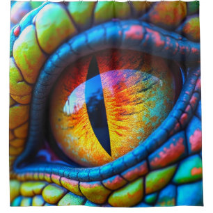 Dragon Eye Duschvorhang