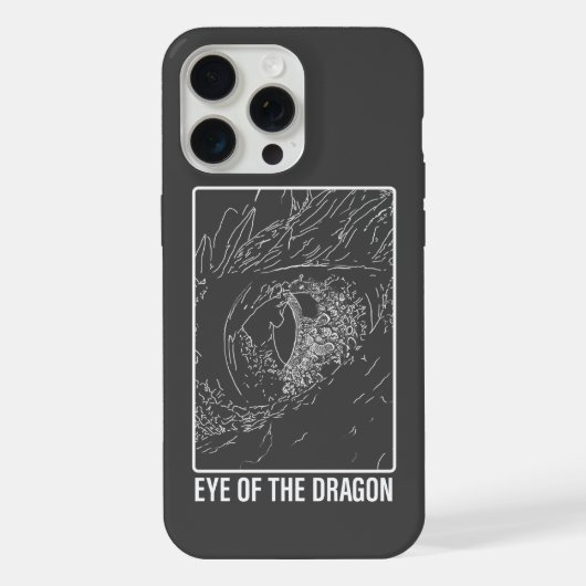 Dragon Eye iPhone Hülle (Rückseite)