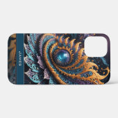 Dragon Eye Modern Abstrakt Geometric Fraktal Name Case-Mate iPhone Hülle (Rückseite (Horizontal))