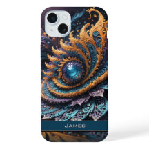 Dragon Eye Modern Abstrakt Geometric Fraktal Name