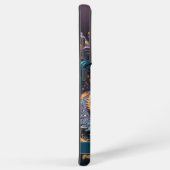 Dragon Eye Modern Abstrakt Geometric Fraktal Name Samsung Galaxy Hülle (Rechte Seite)