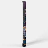 Dragon Eye Modern Abstrakt Geometric Fraktal Name Samsung Galaxy Hülle (Rechte Seite)