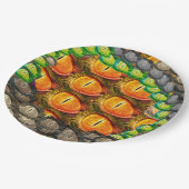 Dragon Eye Pappteller (Schrägansicht)