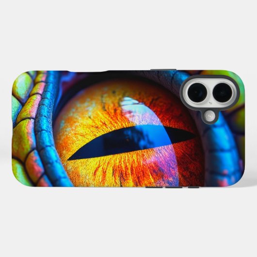 Dragon Eye Phone Case (Rückseite (Horizontal))